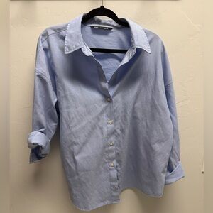 Zara linen shirt